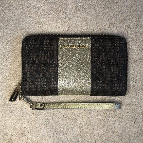 Michael Kors Multicolor Brown Continental Wallet - Picture 1 of 3